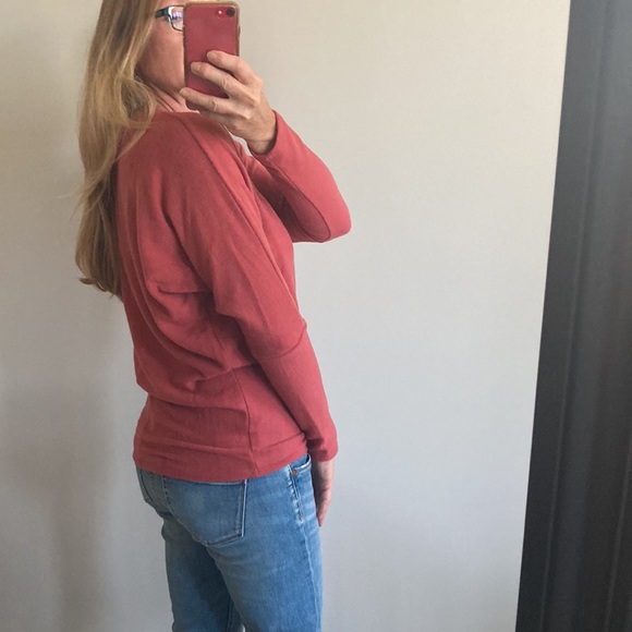 Coral Long  Dolman Sleeve Top - Picture 4 of 8